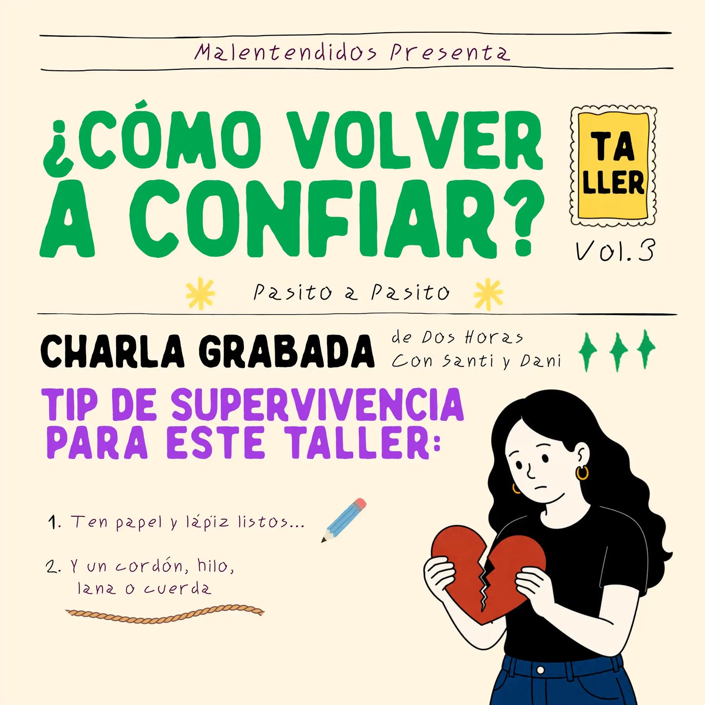 Taller Cómo Volver a Confiar