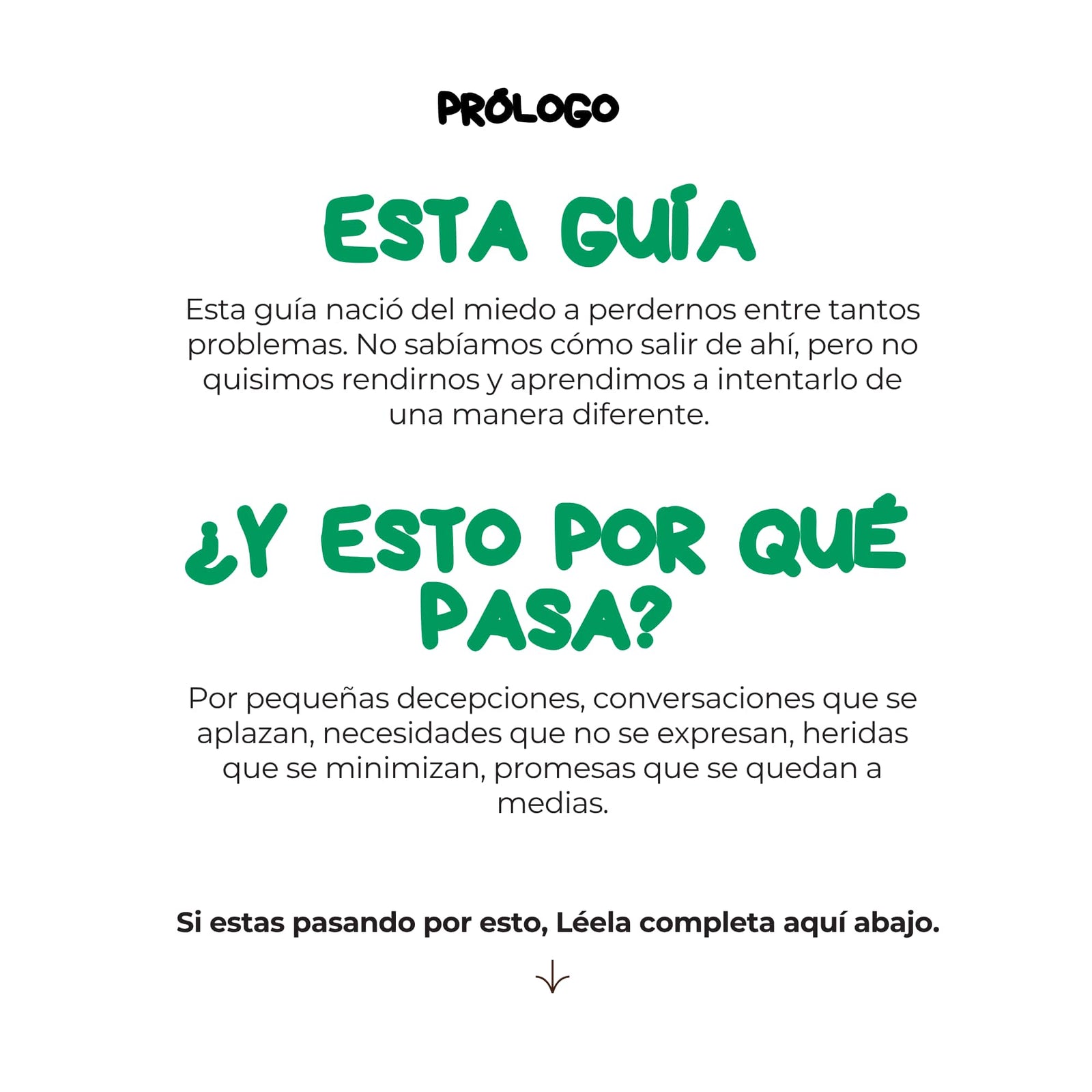 Guía Arreglemos las Cosas