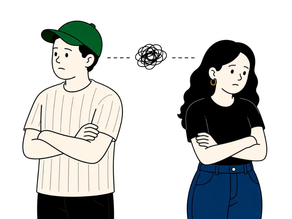 No te quieres rendir, pero tu pareja ya no cree que las cosas puedan cambiar.