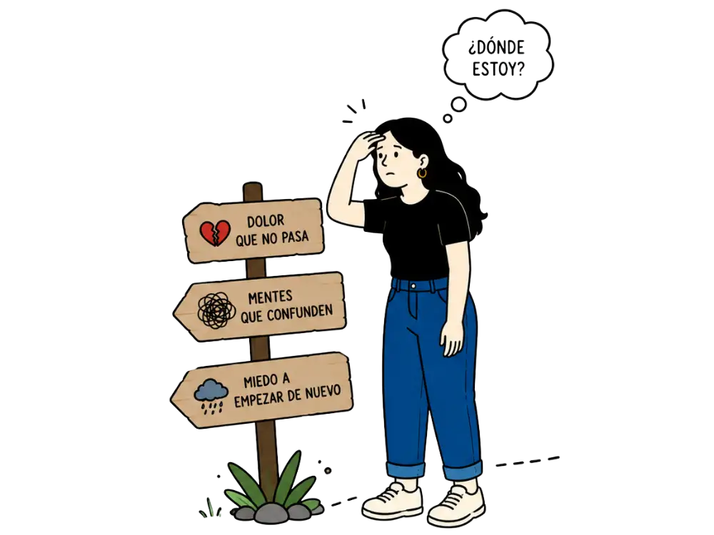 Quieres sanar, avanzar, pero todo el tiempo estás pensando en qué pensaría esa persona