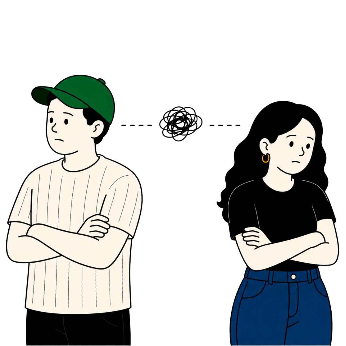 Los dos quieren intentarlo de verdad, pero saben que con promesas no es suficiente.