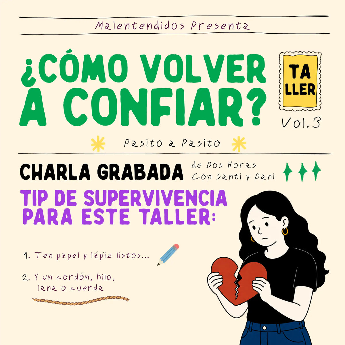 Taller Cómo Volver a Confiar